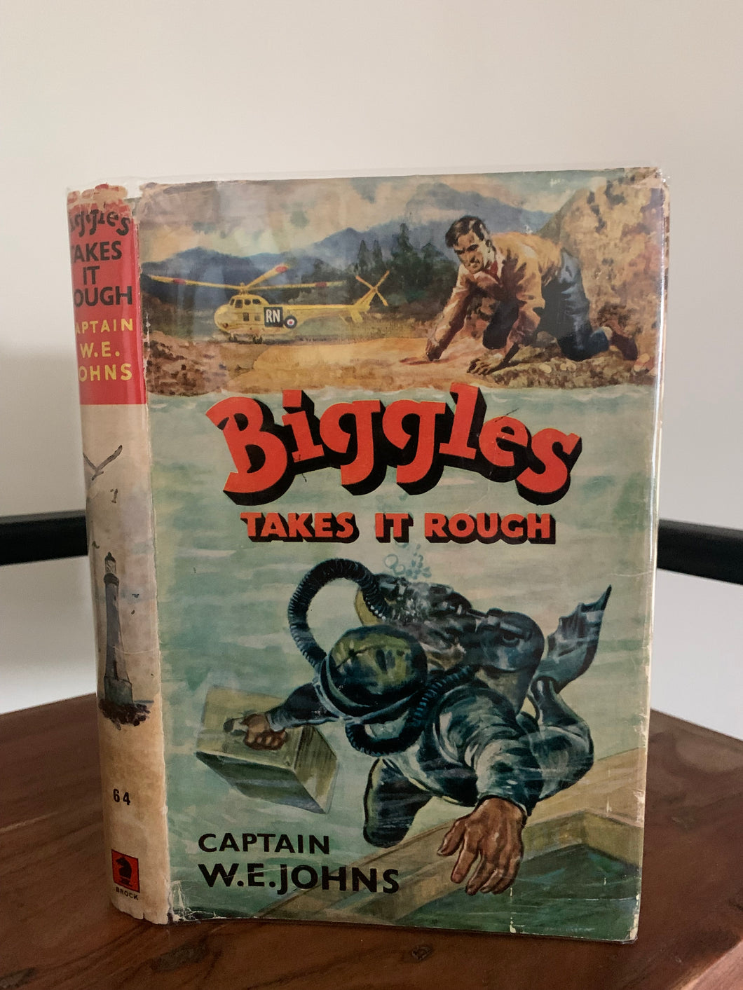 Biggles Takes it Rough