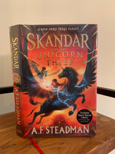 Skandar and the Unicorn Thief (signed with fold-out map)