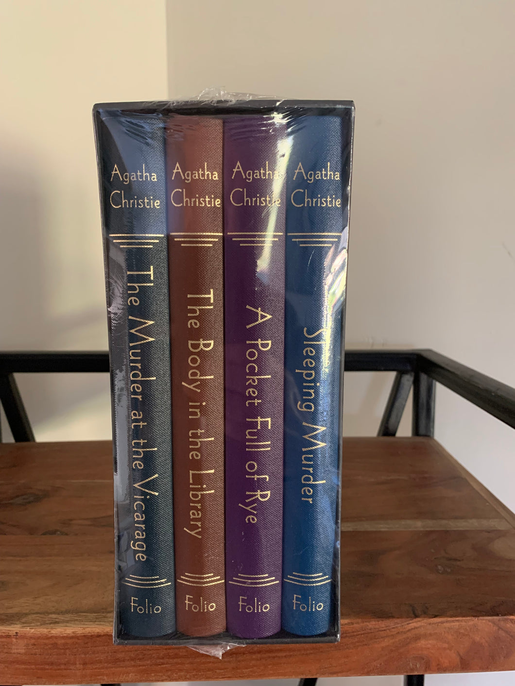 Miss Marple Novels - Folio Society four volume set in sealed slip case