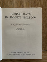Riding Days in Hook's Hollow