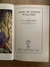 Anne of Windy Willows