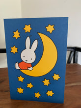 Miffy card - signed with an undedicated inscription by Dick Bruna