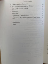 The Mycenaeans and the Decipherment of Linear B - Folio Society in slipcase