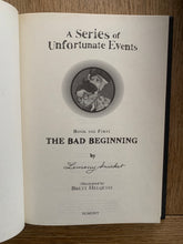 A Series of Unfortunate Events - The Bad Beginning. Book 1