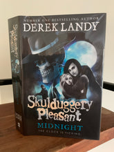 Skulduggery Pleasant - Midnight  (signed + ghost doodle + promotional bookmark)