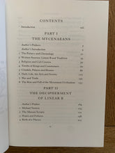 The Mycenaeans and the Decipherment of Linear B - Folio Society in slipcase