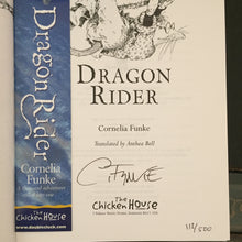 Dragon Rider. Slipcase (signed limited edition with book mark)