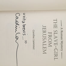 The Slave-Girl From Jerusalem (Signed with quote)