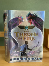 The Throne of Fire (signed)