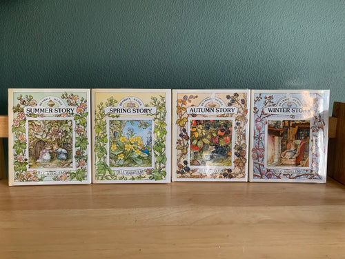Brambly Hedge: Spring, Summer, Autumn, Winter Story - Four Volumes all Signed