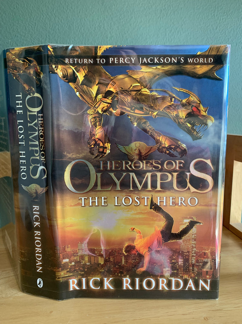 The Lost Hero (The Heroes of Olympus Series #1) by Rick Riordan, Hardcover